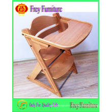 Alta calidad de seguridad bebé alimentando silla alta con almohadilla